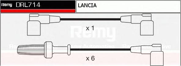 Ккомплект проводов зажигания DRL714 DELCO REMY