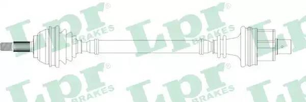 Приводной вал DS39068 LPR
