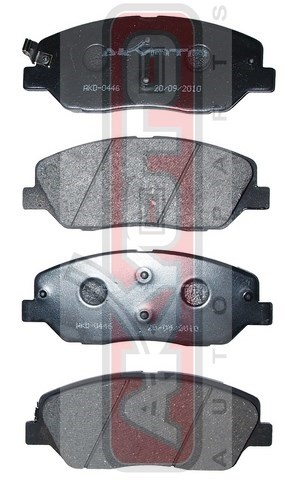 Колодки тормозные дисковые AKD-0446 AKYOTO