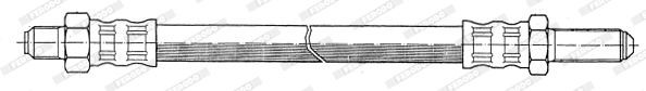 Тормозной шланг FHY2378 FERODO