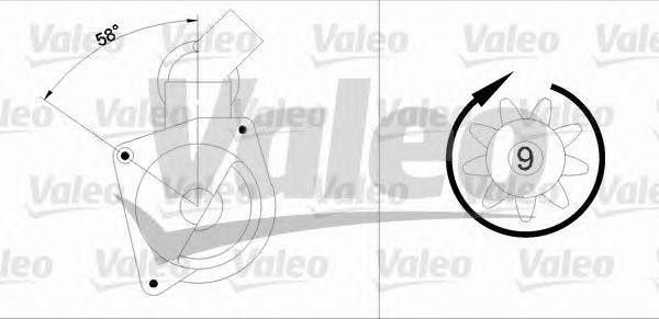 Стартер 436031 VALEO PHC