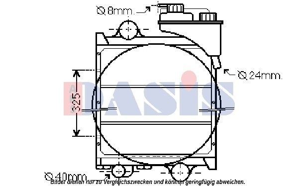 Компрессор, кондиционер 850236N AKS DASIS
