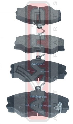 Колодки тормозные дисковые AKD-1118 AKYOTO