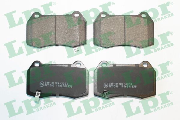 Колодки тормозные дисковые 05P1358 LPR