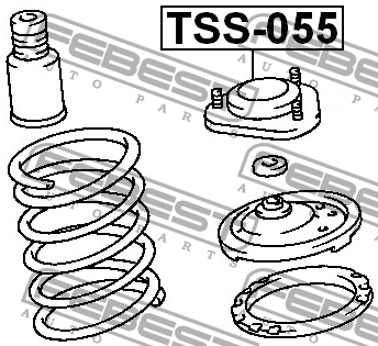Опора амортизатора подвески TSS-055 FEBEST