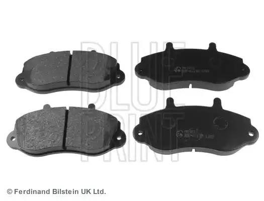 Комплект тормозных колодок, диско ADG04246 BLUE PRINT