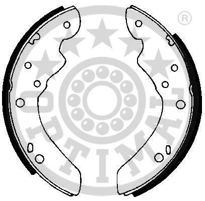 Комплект тормозных колодок BB-2141 OPTIMAL