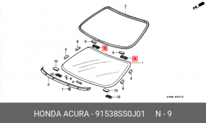 Деталь 91538SS0J01 HONDA