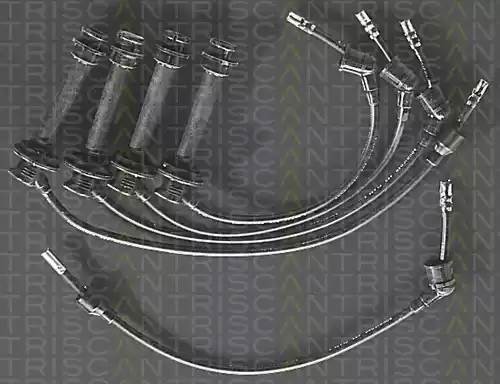 Ккомплект проводов зажигания 88607188 TRISCAN