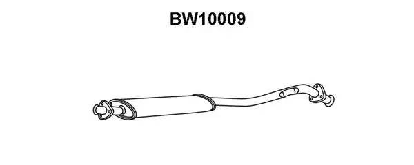 Предглушитель выхлопных газов BW10009 VENEPORTE