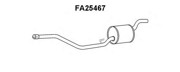 Предглушитель выхлопных газов FA25467 VENEPORTE