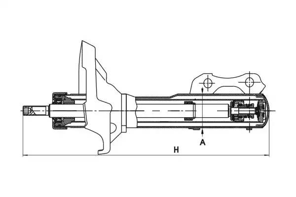 Амортизатор Z 3850 SCT
