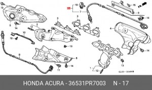 Лямбда-зонд 36531PR7003 HONDA