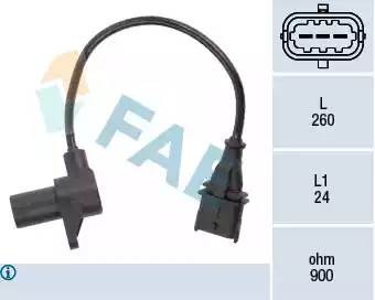 Датчик частоты вращения, управление двигателем 79197 FAE
