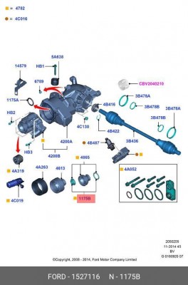 Деталь 1 527 116 FORD