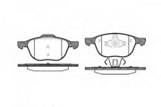 Колодки тормозные дисковые 1566093 MOTORCRAFT