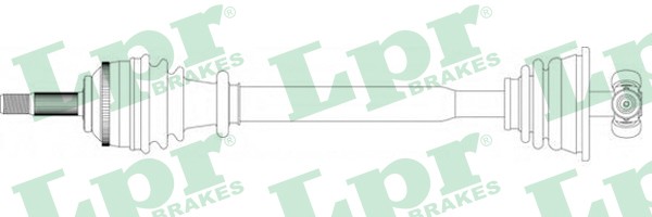 Приводной вал DS39249 LPR