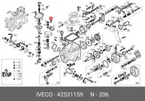 Болт 42531159 IVECO