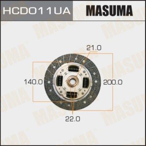 Диск сцепления HCD011UA MASUMA
