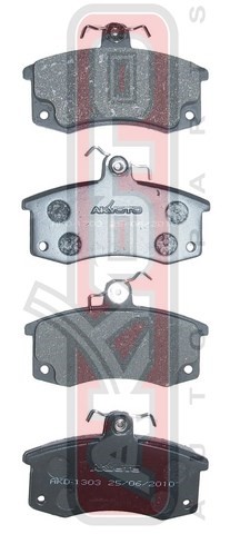 Колодки тормозные дисковые AKD-0223 AKYOTO