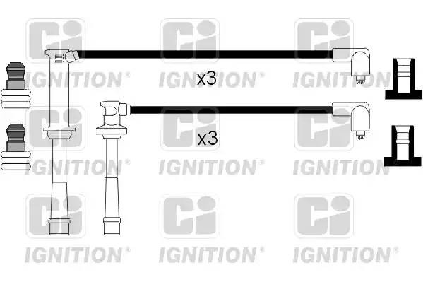 Ккомплект проводов зажигания XC651 QUINTON HAZELL