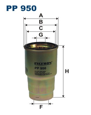 Фильтр топливный PP 950 FILTRON