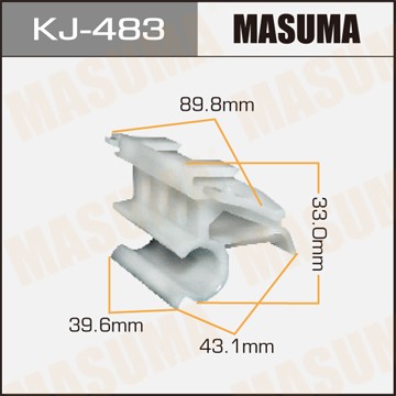 Клипса крепежная KJ483 MASUMA