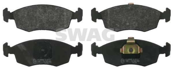 Комплект тормозных колодок, диско 70 91 6371 SWAG
