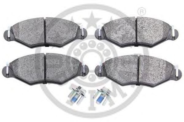 Комплект тормозных колодок, диско 64320 OPTIMAL