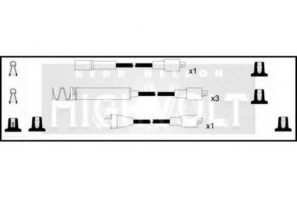 Ккомплект проводов зажигания OEF211 STANDARD
