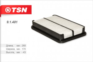 Фильтр воздушный 91481 TSN