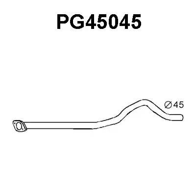 Выпускной трубопровод PG45045 VENEPORTE
