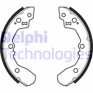 Комплект тормозных колодок LS1932 DELPHI