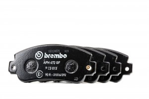 Комплект тормозных колодок, диско P23013 BREMBO