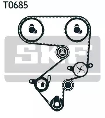 Комплект ремня ГРМ VKMA91302 SKF