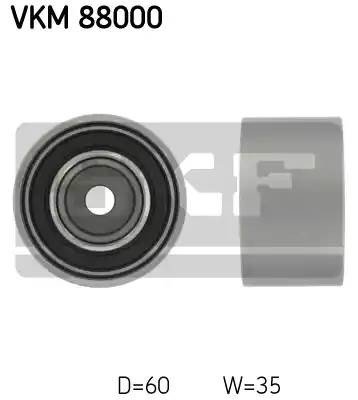 Паразитный / Ведущий ролик, зубчатый ремень VKM88000 SKF