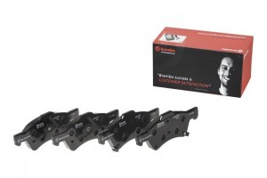 Комплект тормозных колодок, диско P11015 BREMBO