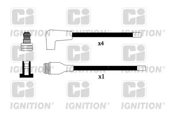 Ккомплект проводов зажигания XC227 QUINTON HAZELL