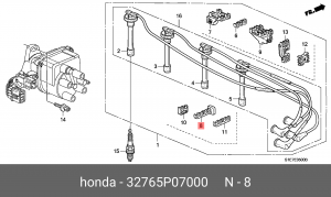 Деталь 32765P07000 HONDA