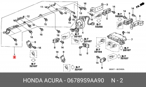 Деталь 06789S9AA90 HONDA