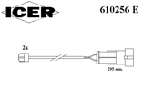 Сигнализатор, износ тормозных колодок 610256E ICER