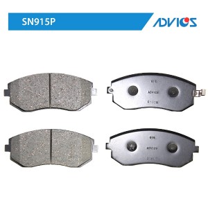 Колодки тормозные дисковые SN915P ADVICS