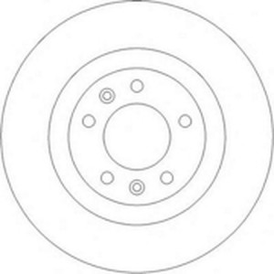 Тормозной диск 562253B BENDIX JURID