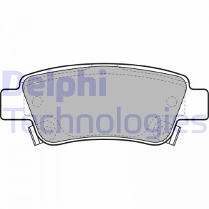 Колодки тормозные дисковые LP2047 DELPHI