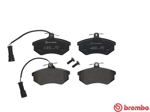 Комплект тормозных колодок, диско P85016 BREMBO