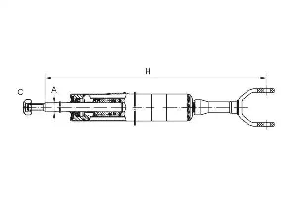 Амортизатор Z2101 SCT