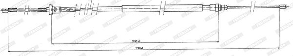Комплект тормозных колодок, диско FSL1501 FERODO