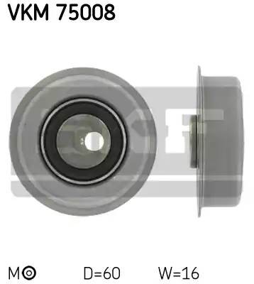 Натяжной ролик, ремень ГРМ VKM75008 SKF