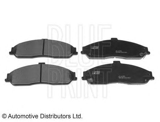 Комплект тормозных колодок, диско ADA104245 BLUE PRINT