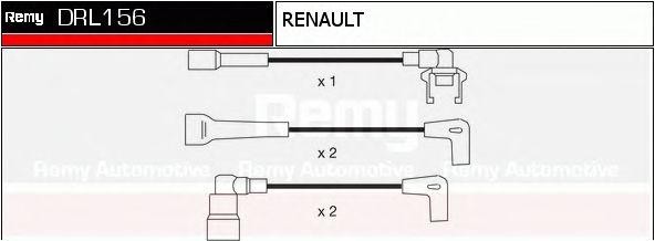 Ккомплект проводов зажигания DRL156 DELCO REMY